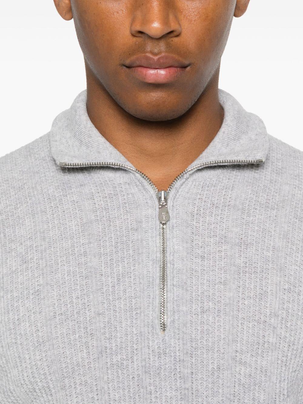 BRUNELLO CUCINELLI Cashmere Sweater In Gray Product Image