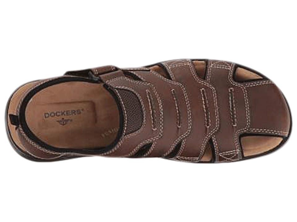 Dockers Searose Outdoor Mens Fisherman Sandals Brown Product Image