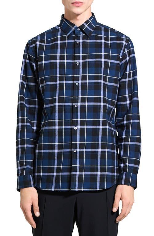 Theory Irving Medium Plaid Shirt Product Image