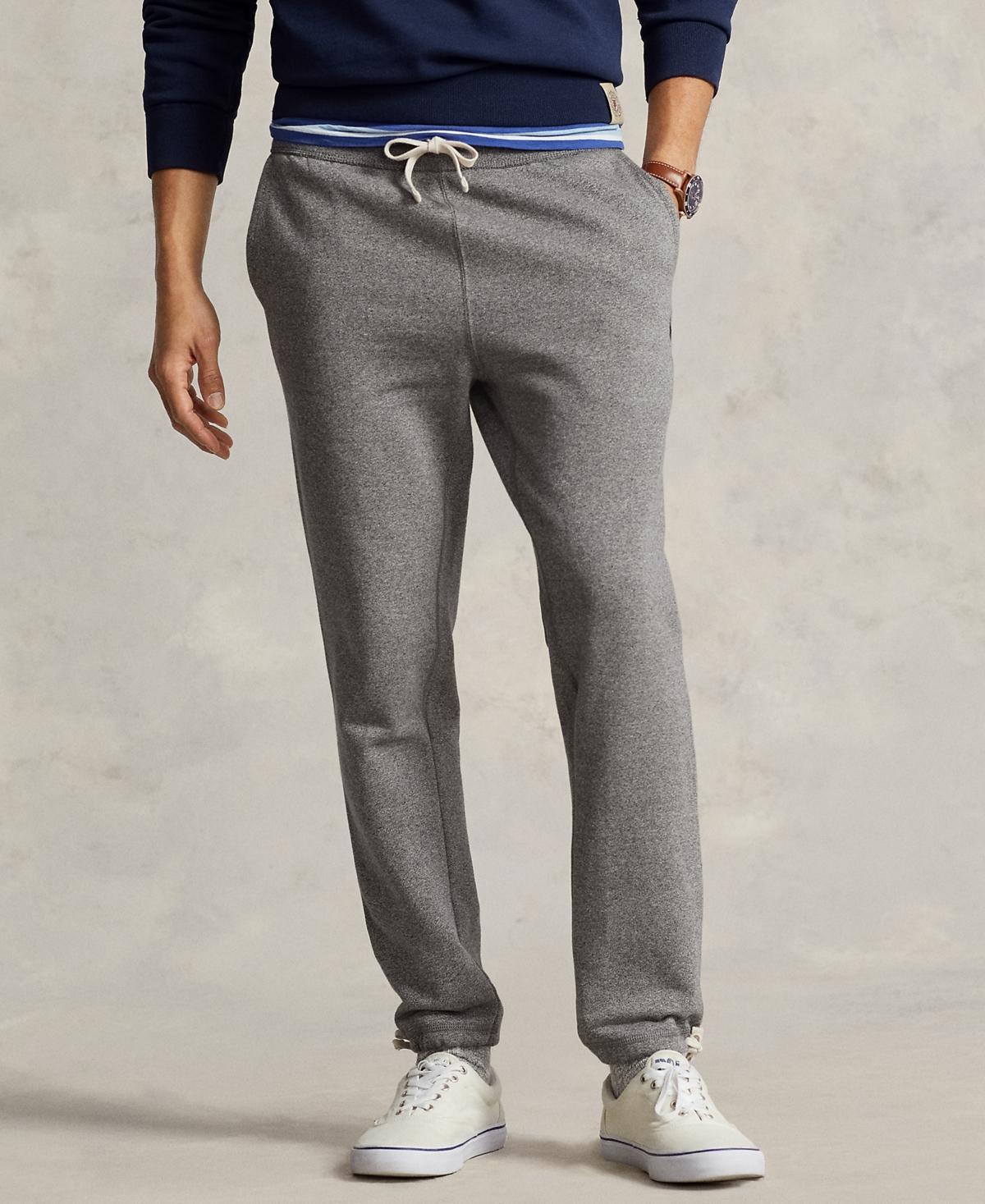 Mens Fleece Drawstring Cuff Sweatpants Product Image