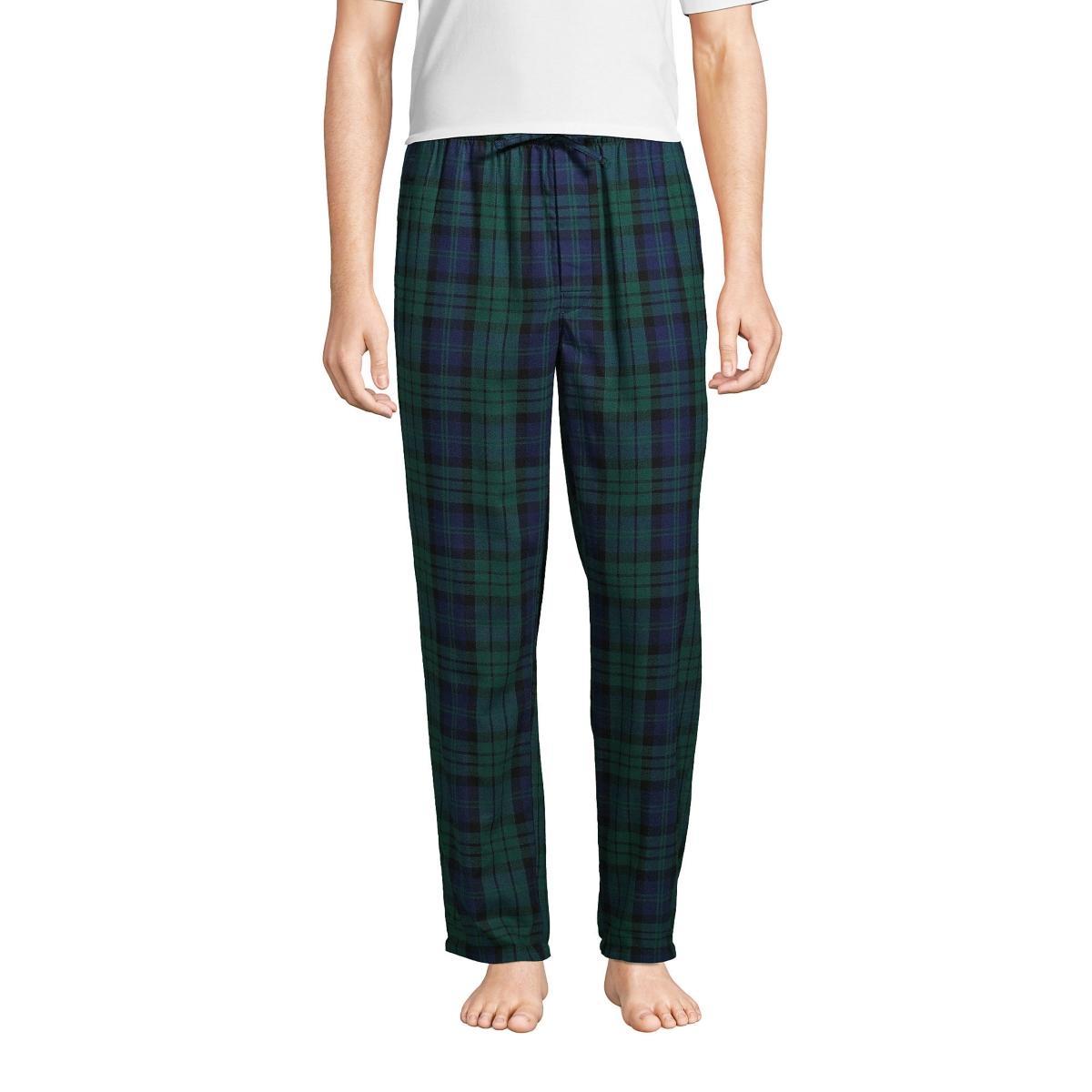 Lands End Mens Flannel Pajama Pants Product Image