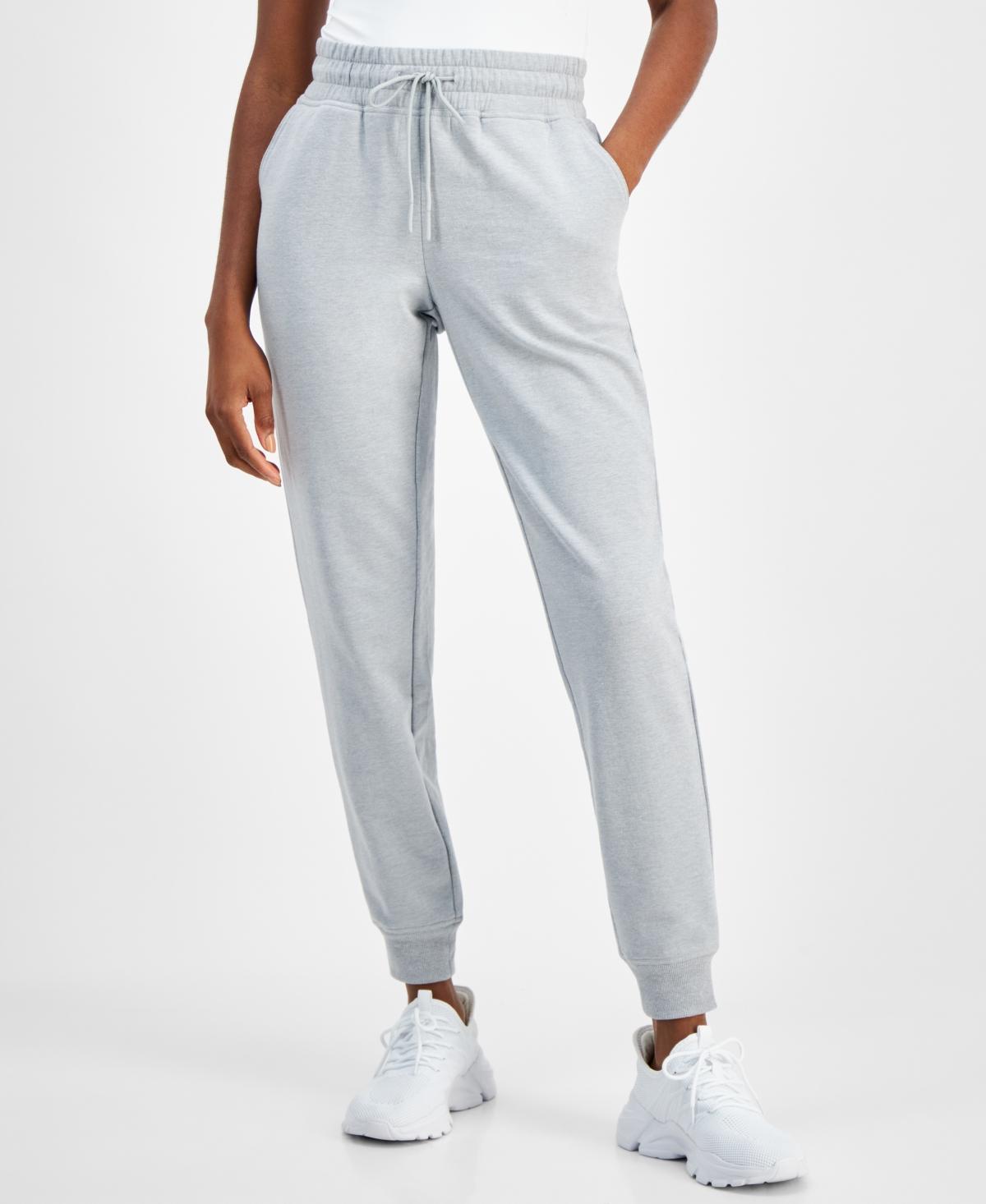 Id Ideology Womens Relaxed Rib-Cuff Fleece Jogger Sweatpants, Created for Macys Product Image