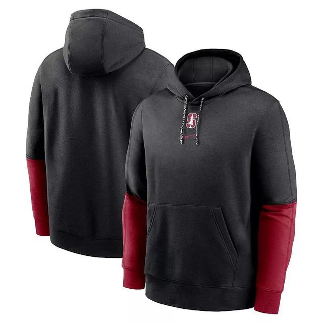 Mens Nike /Crimson Alabama Crimson Tide Sideline Club Pullover Hoodie Product Image