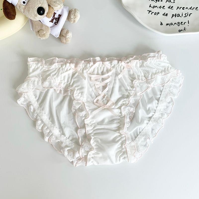 Frill Trim Panty Product Image