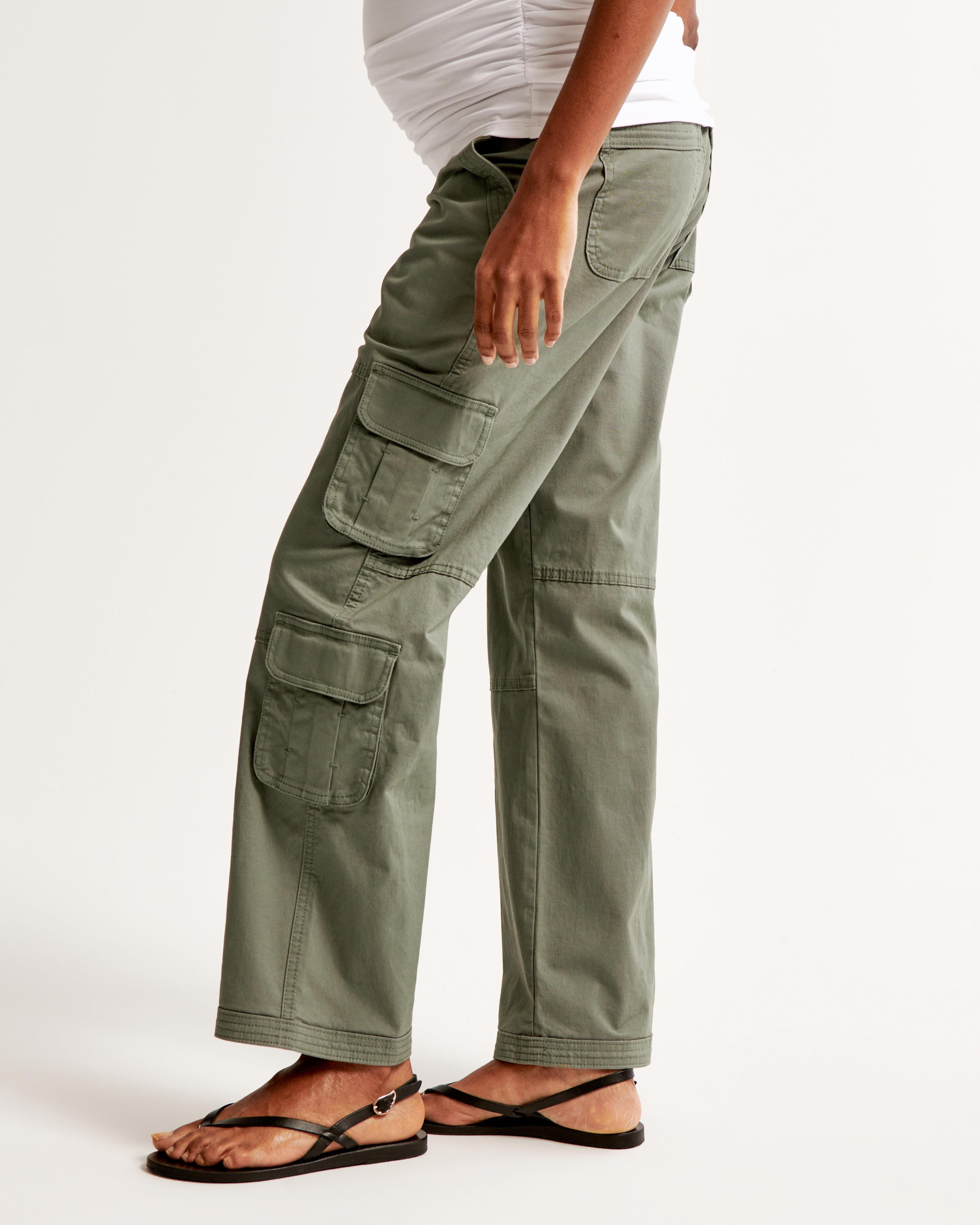 Maternity Relaxed Cargo Pant Product Image