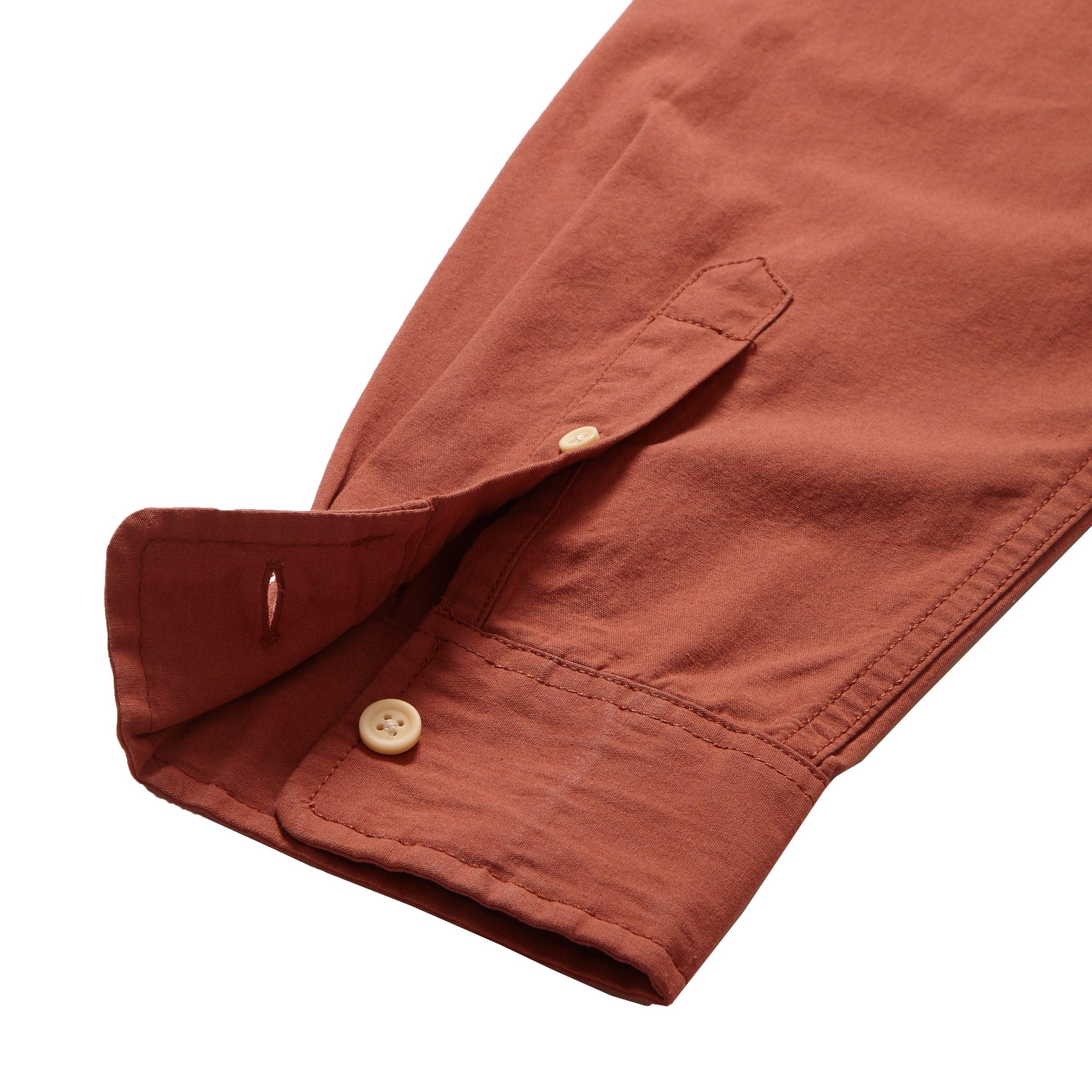 Portofino Midweight Poplin Shirt - Arabian Spice Product Image