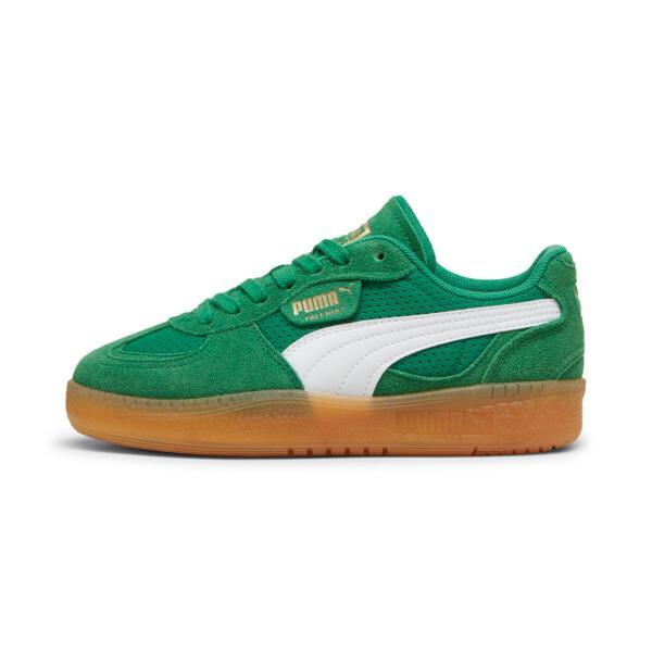 PUMA Palermo LaModa Vintage Women's Sneakers in Archive Green/Gum Product Image