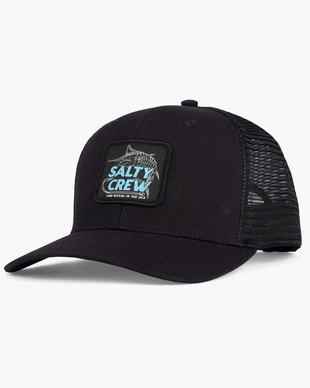 Hook Up Twill Retro Trucker - Black Product Image