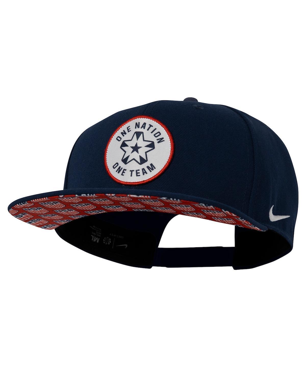 Nike Mens Navy Uswnt Pro Snapback Hat Product Image