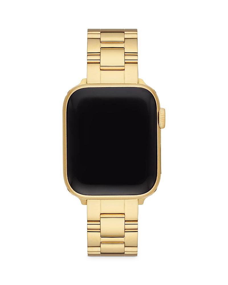 Michele Apple Watch Gold Tone Stainless Steel Interchangeable Bracelet, 38-45mm Product Image