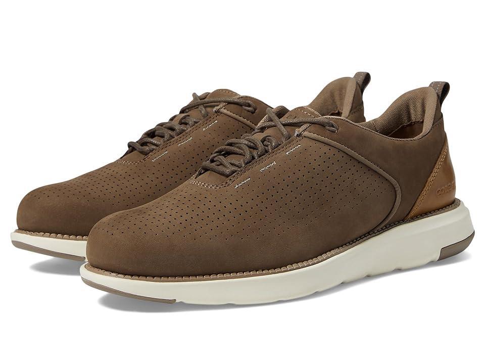 Cole Haan Grand Atlantic Textured Sneaker (Truffle Nubuck/Ivory) Men's Lace-up Boots Product Image