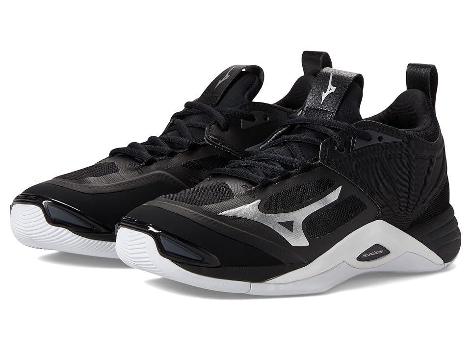 Mizuno Wave Momentum 2 Silver) Women's Shoes Product Image