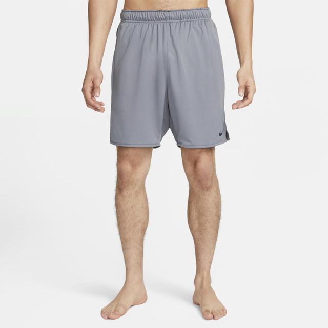 Mens Nike Dri-FIT Totality 7-in. Unlined Knit Short Grey Gray Product Image