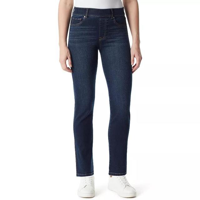 Petite Gloria Vanderbilt Shape Effect Pull-On Jeans, Womens Product Image