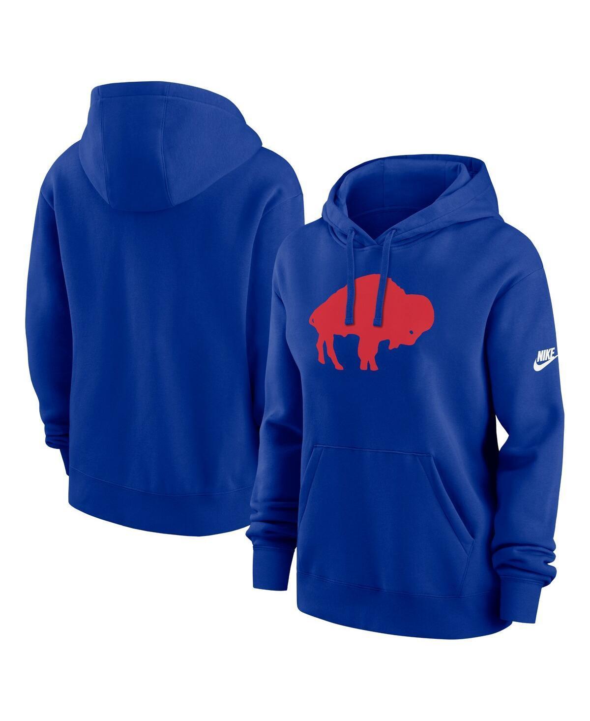 Nike Womens Royal Buffalo Bills Club Fleece Pullover Hoodie Product Image