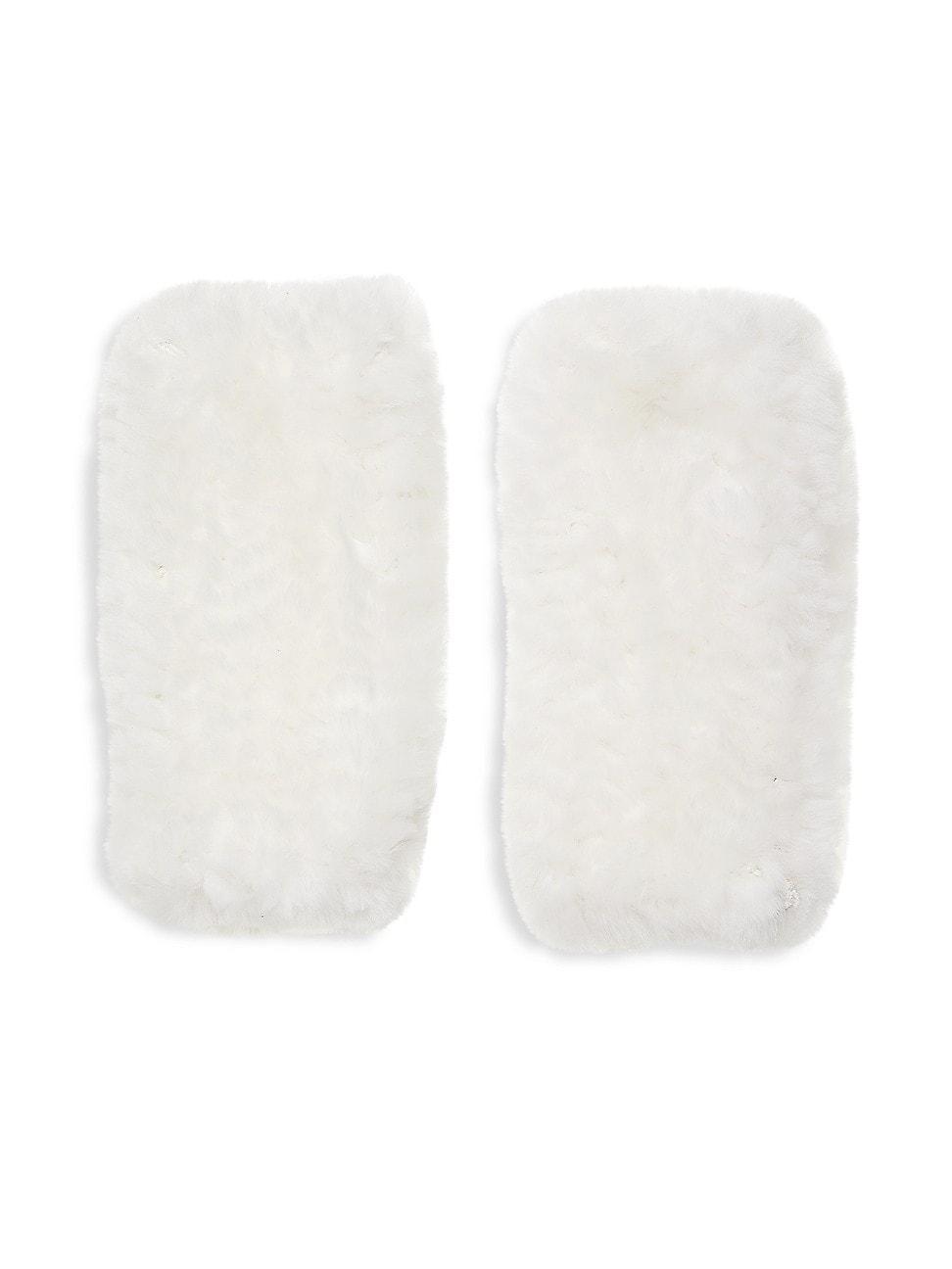 Womens Knit Shearling Gloves Product Image