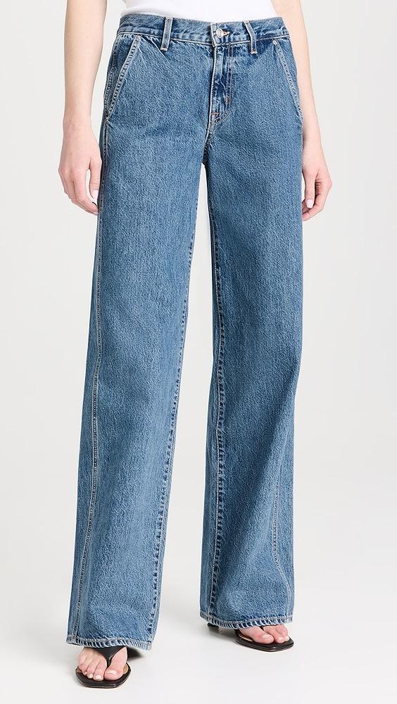 SLVRLAKE Mica Double Seam Jeans | Shopbop Product Image