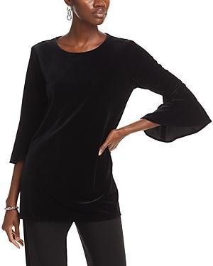 Womens Stretch Velvet Bella Tunic Product Image