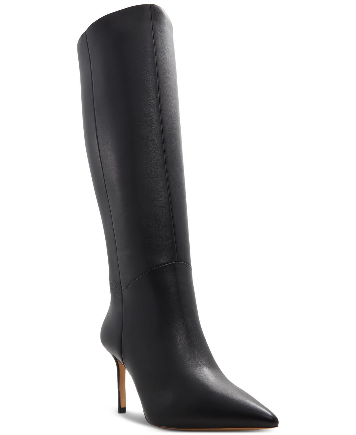 ALDO Laroche Leather Tall Dress Boots Product Image