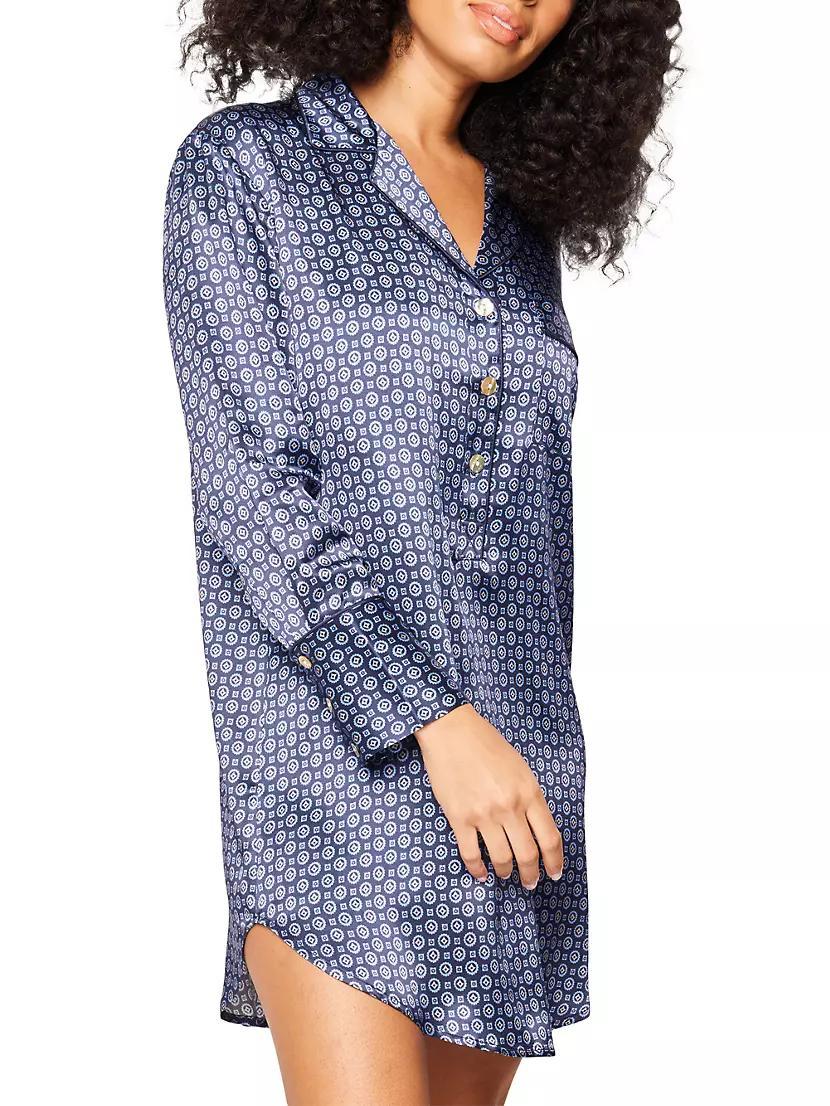 Mulberry Silk Foulard Nightshirt Product Image