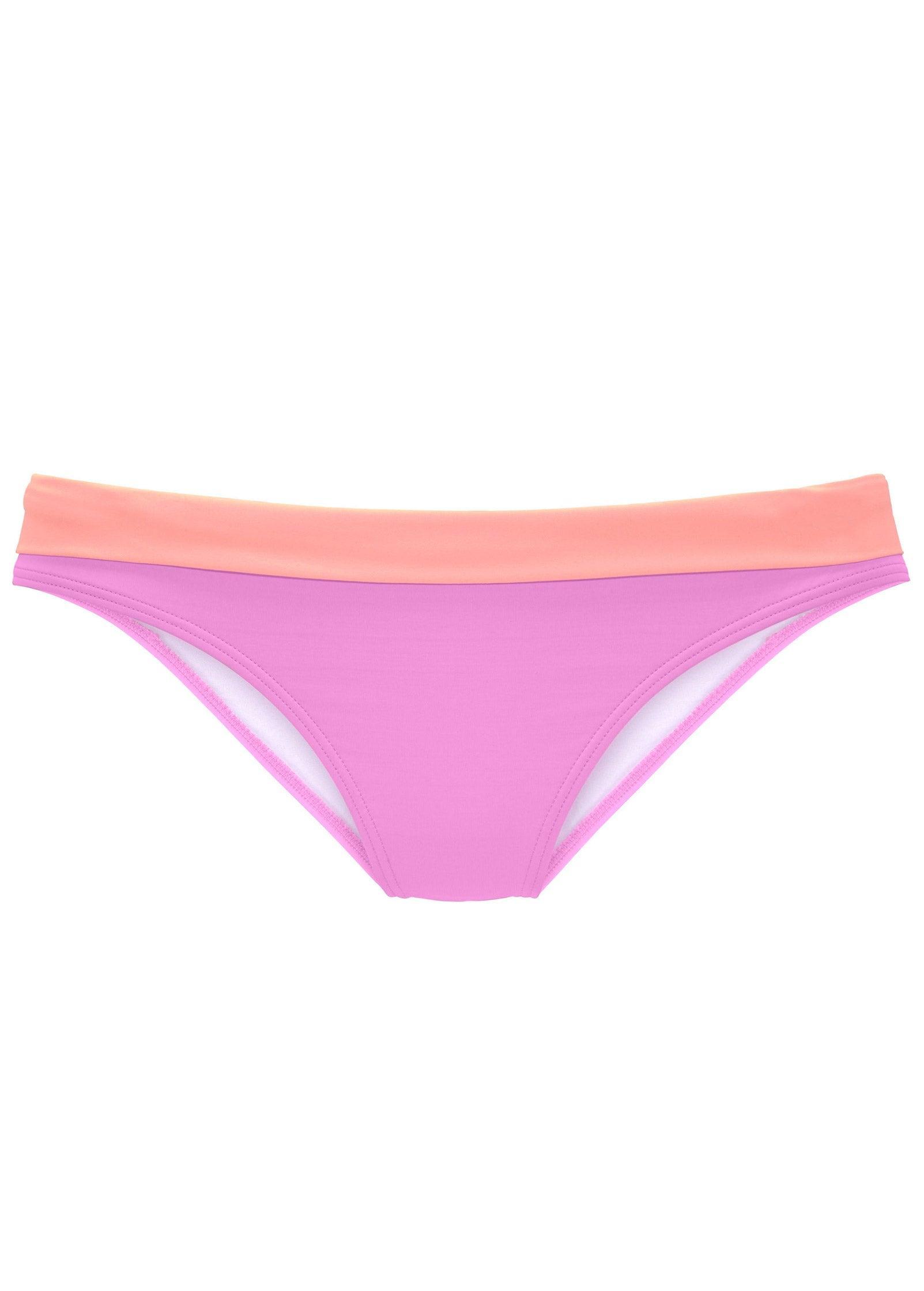 Banded Bikini Bottom - Crush & Blush Product Image