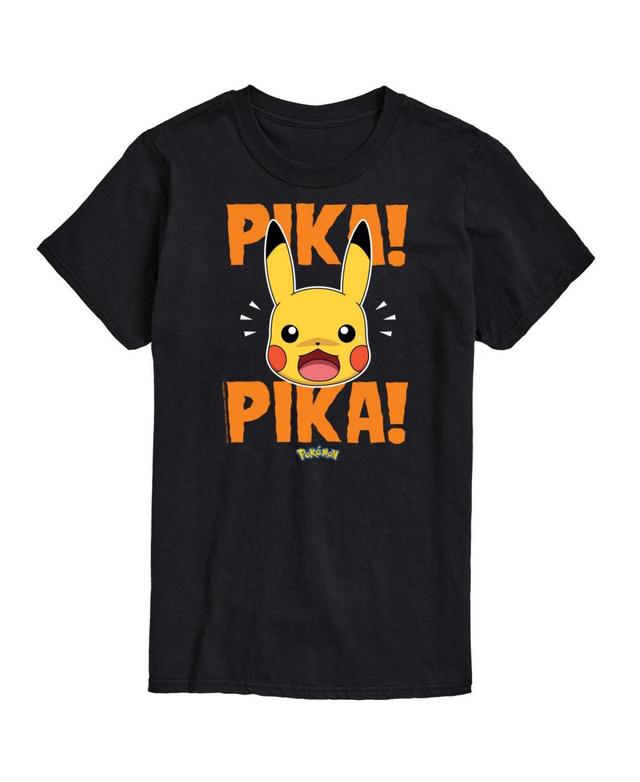 Airwaves Mens Pokemon Short Sleeves Pika Pika T-shirt Product Image