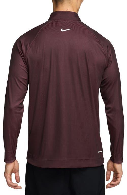 NIKE Men's Tour Dri-fit Adv 1/2-zip Golf Top In Red Product Image