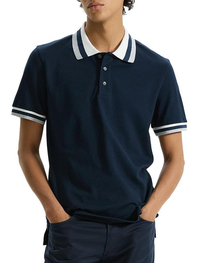 Mens Tailor Cotton Piqu Polo Shirt Product Image