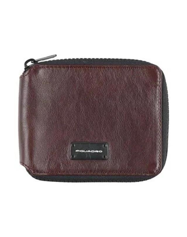 Man Wallet Dark Brown Size - Cow Leather Product Image