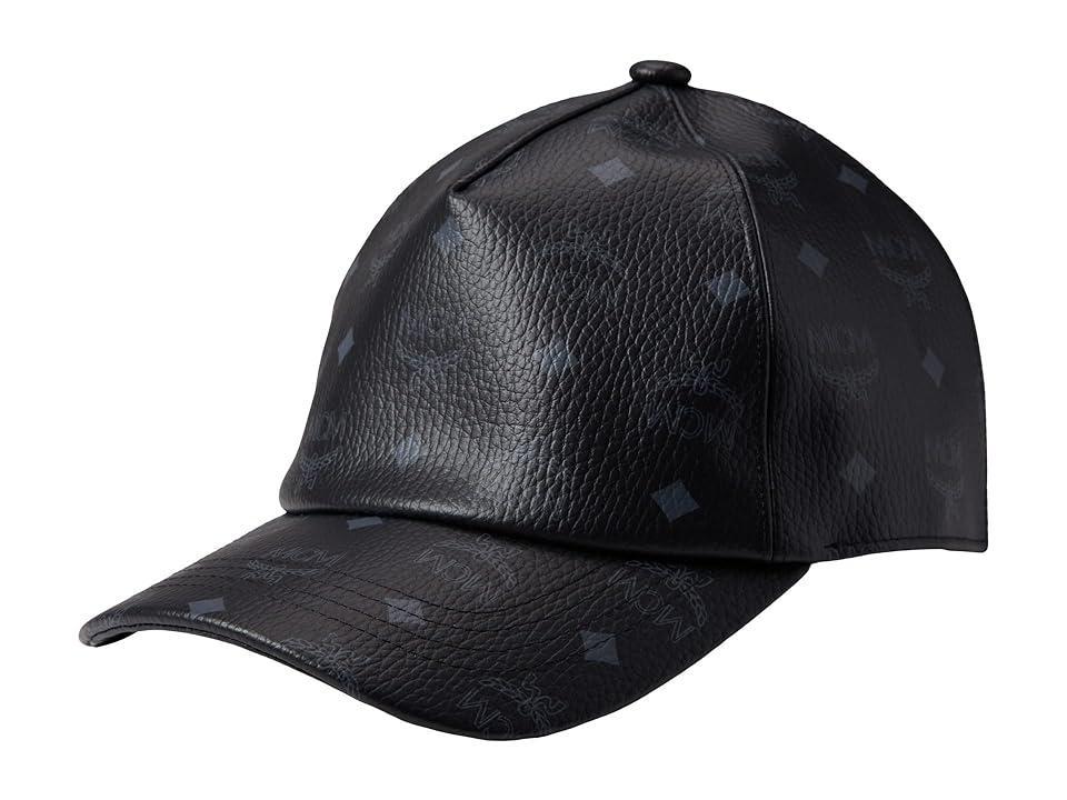 Mens Visetos Monogram Leather Baseball Cap Product Image