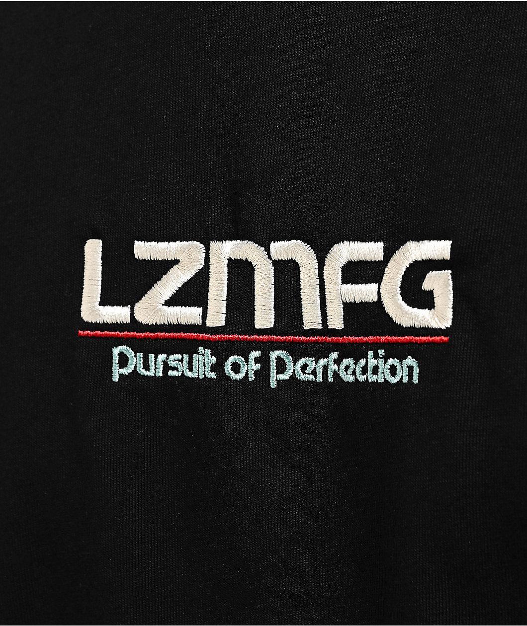 LZMFG Safari Division Embroidered Black T-Shirt Product Image