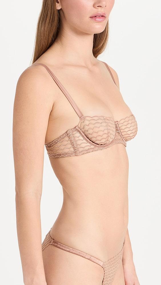 Coco de Mer Muse by Coco de Mer Talia Balcony Bra | Shopbop Product Image