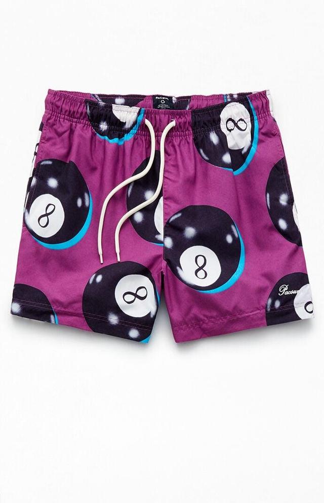 Men's 8 Ball 4.5" Swim Trunks Product Image