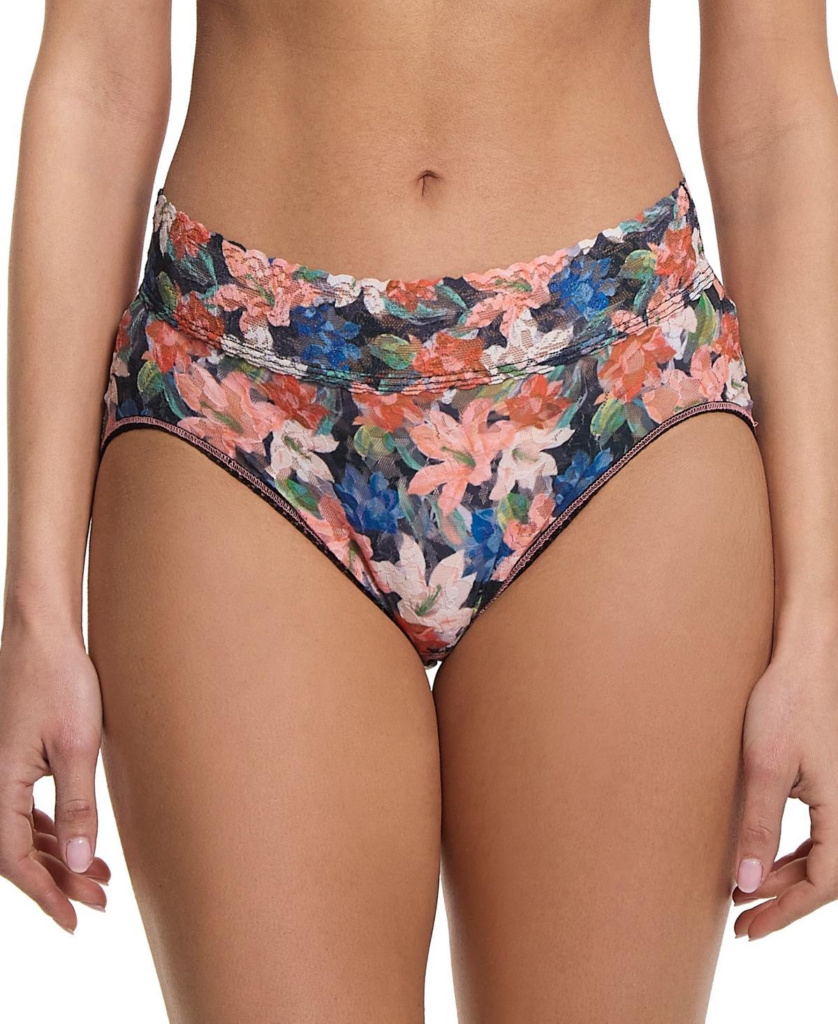 Hanky Panky Womens Printed Signature Lace French Brief Product Image