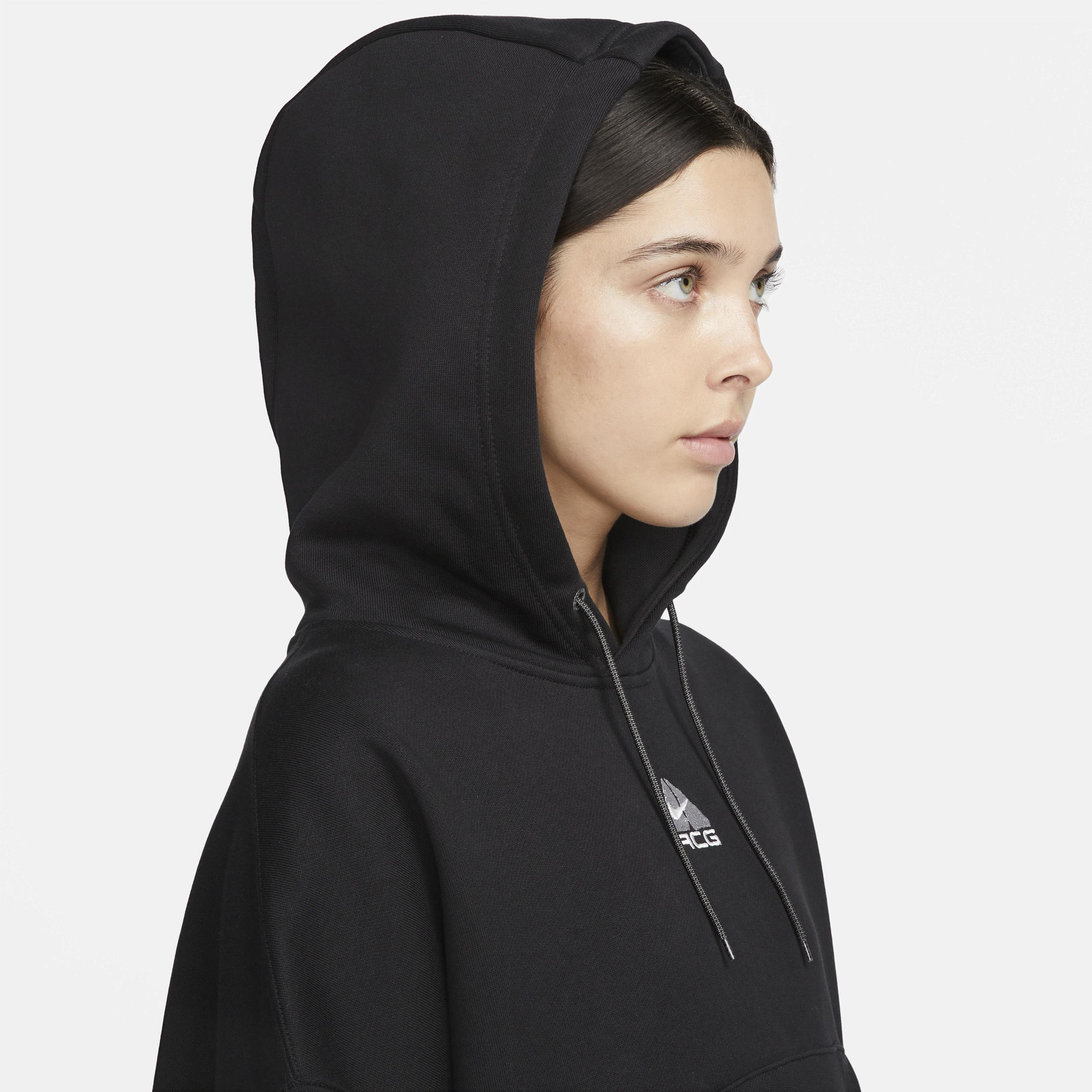 Womens Nike ACG Therma-FIT Tuff Knit Fleece Hoodie Product Image