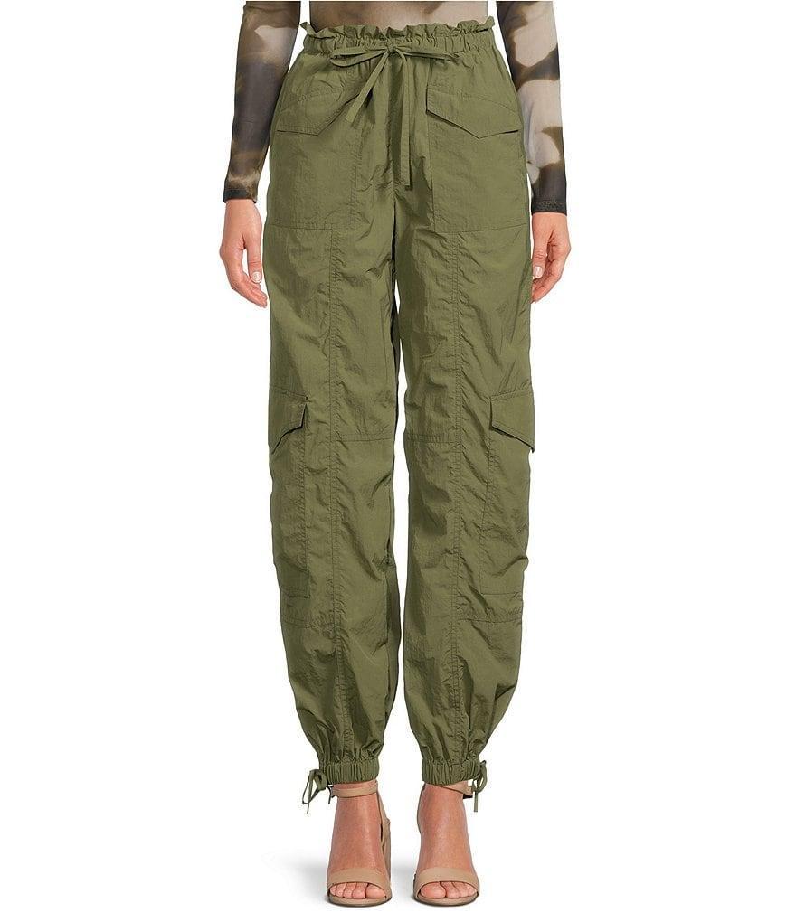 Gianni Bini Natasha Nylon Parachute Pull-On Pants product image