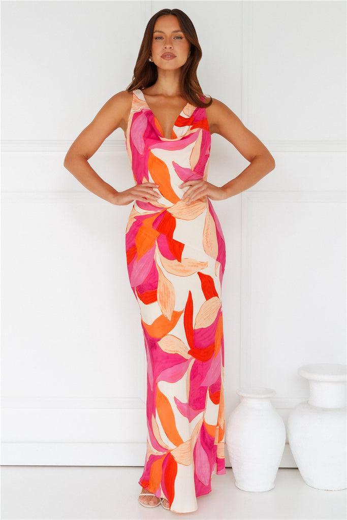 Everyday Magic Maxi Dress Pink Product Image