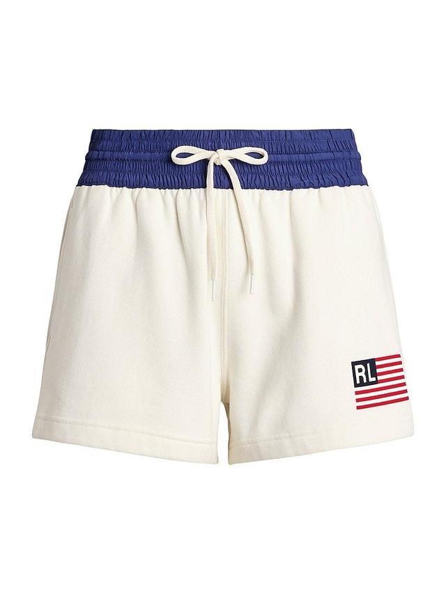 Womens Flag Fleece Lounge Shorts Product Image