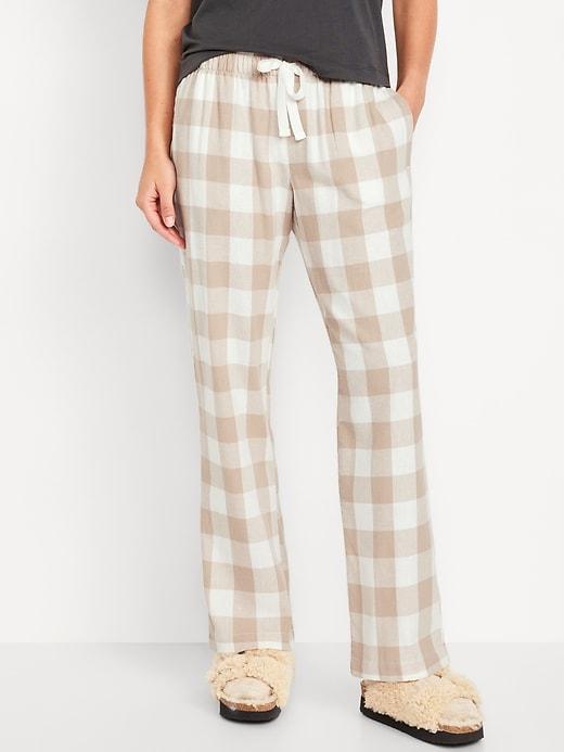 High-Waisted Waffle Pajama Leggings Product Image