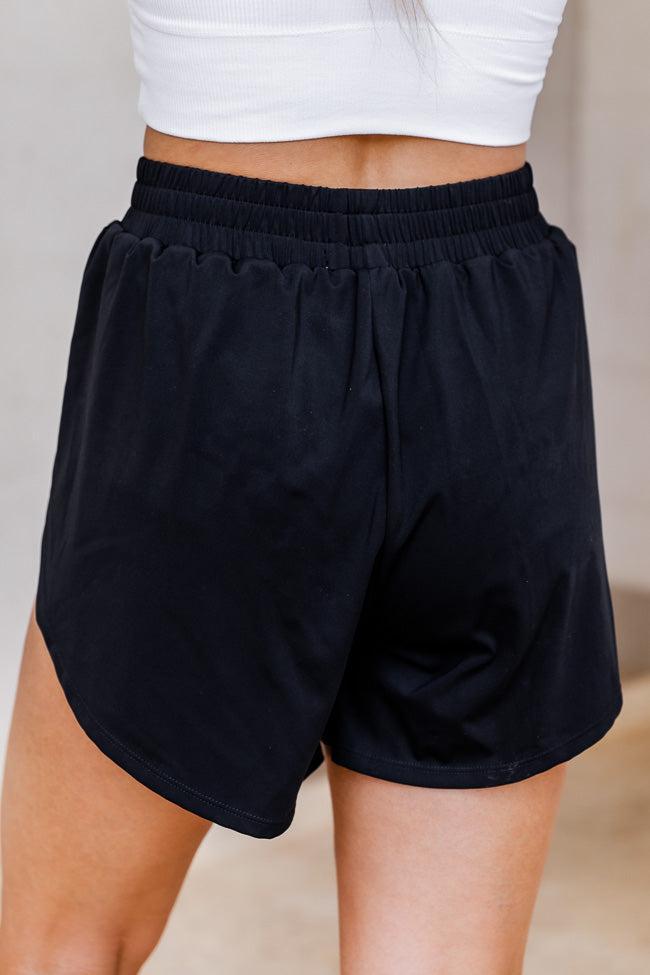 Go For It Black And Charcoal Active Short FINAL SALE Product Image