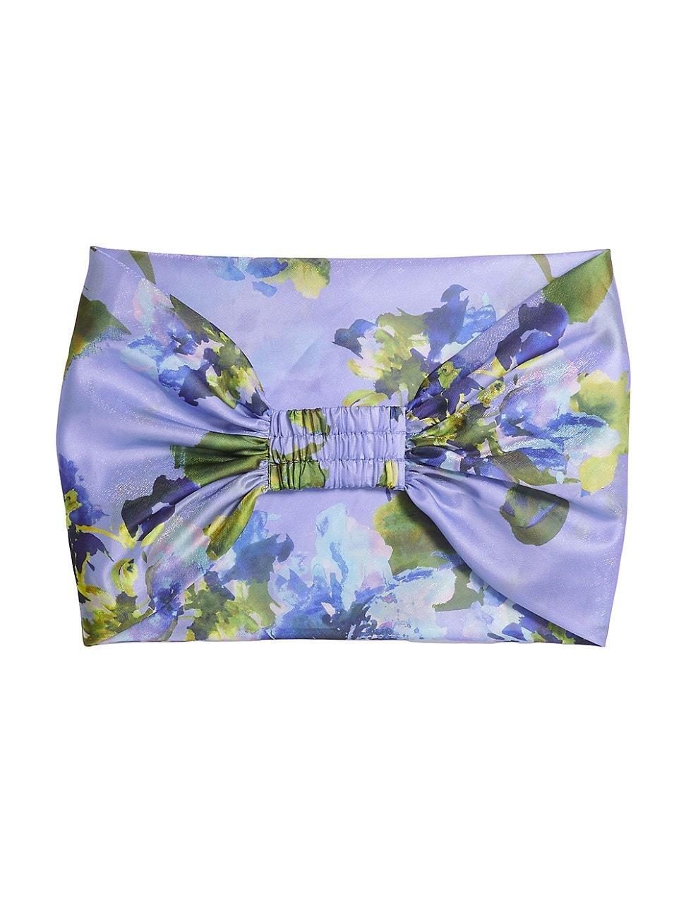 Womens Floral Cocoon Wrap Product Image