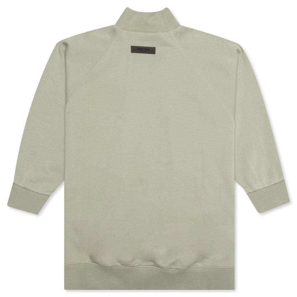 Essentials Women's 3/4 Sleeve Mockneck - Seafoam Female Product Image