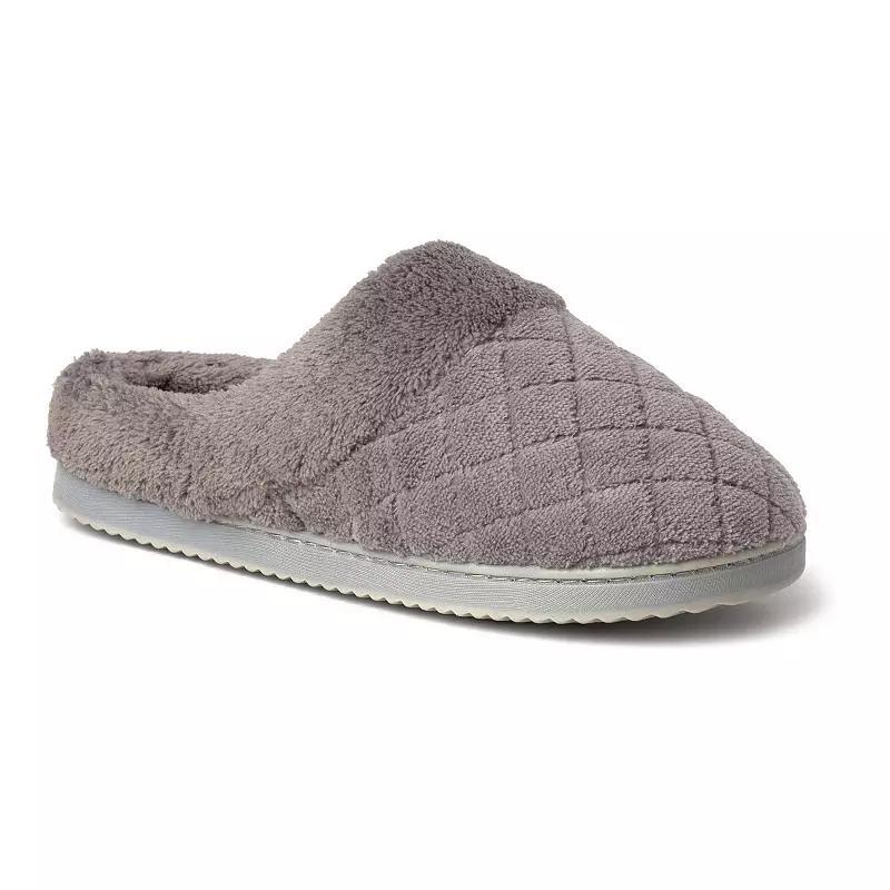 Dearfoams Libby Womens Quilted Terry Clog Slippers Product Image