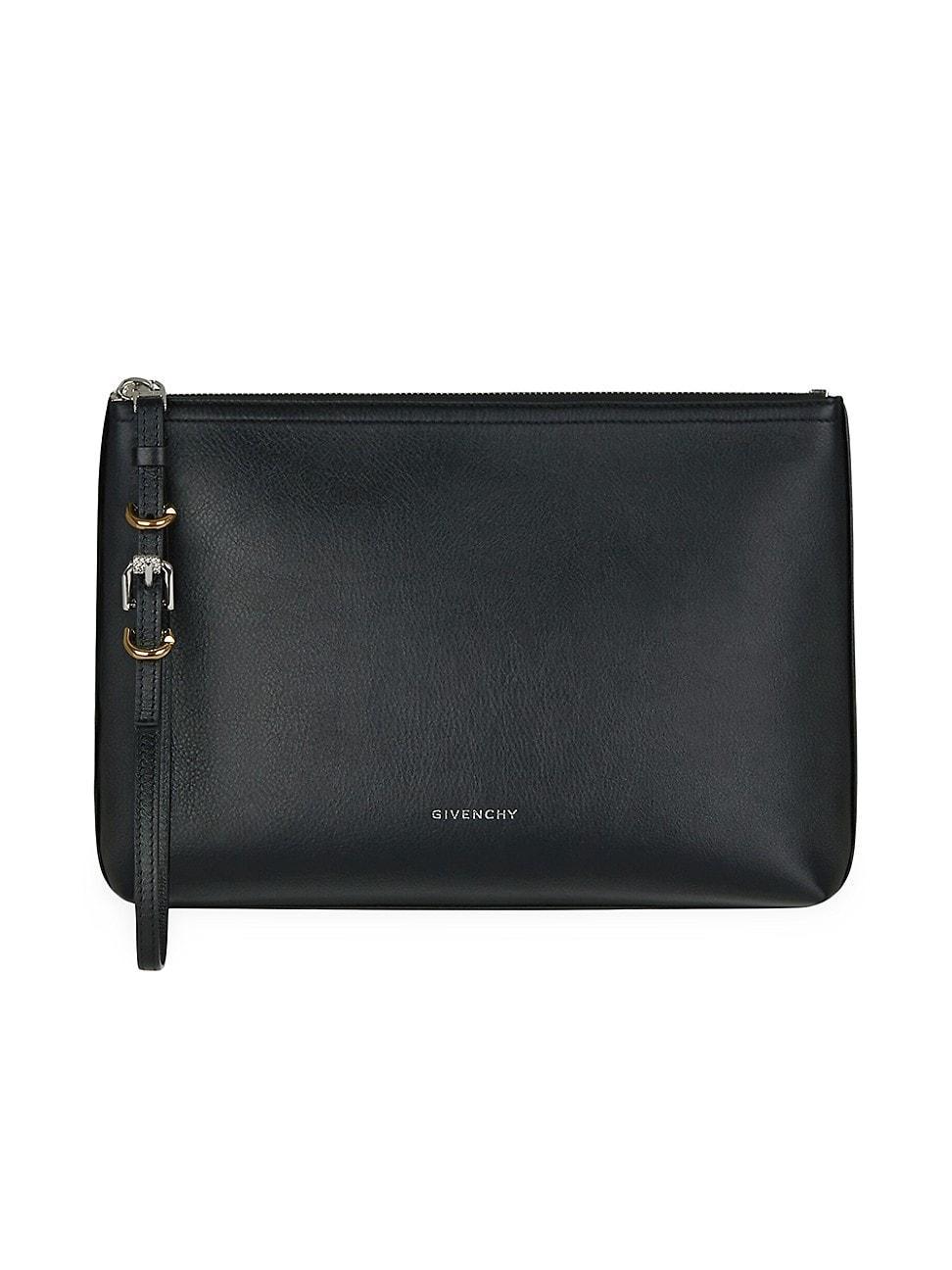 Womens Voyou Pouch in Leather Product Image