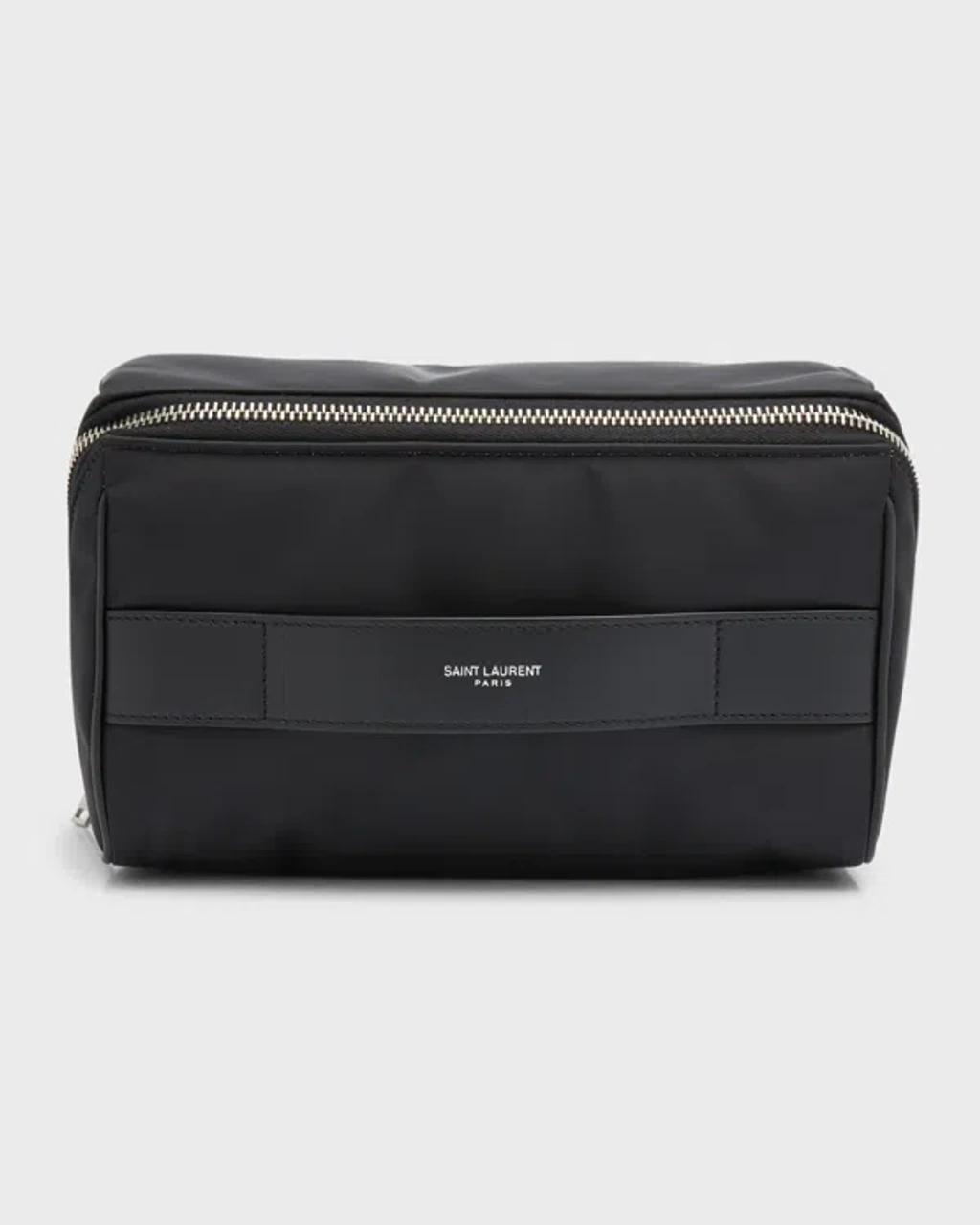 Cube Trousse Nylon Pouch In Black Product Image