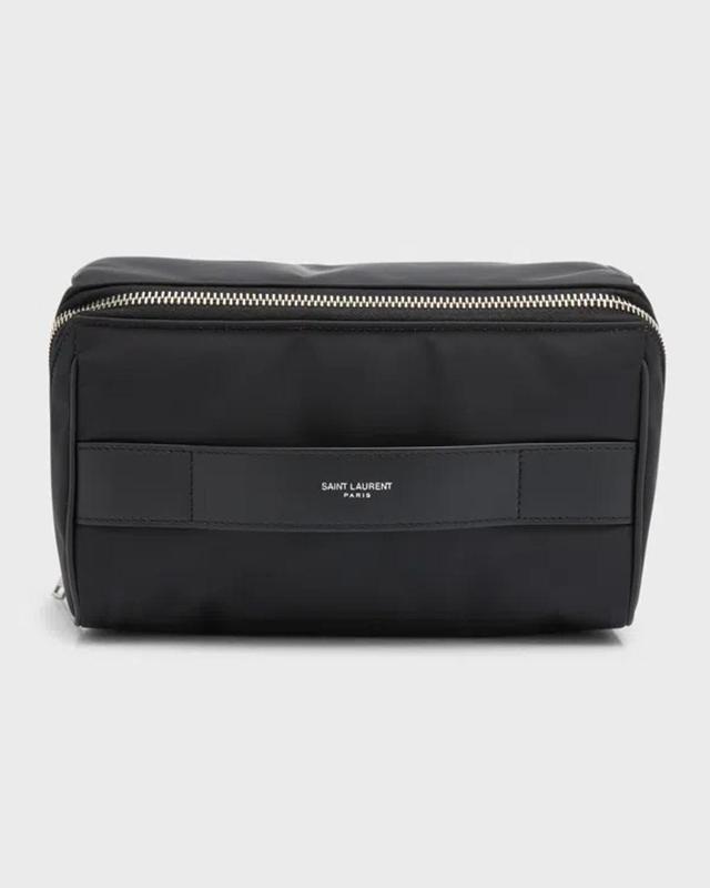 Cube Trousse Nylon Pouch In Black Product Image