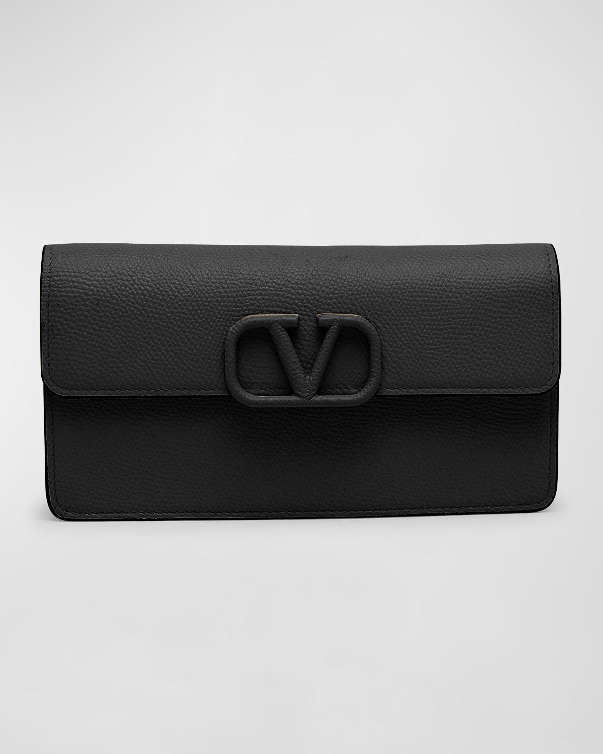 VLOGO Flap Leather Wallet on Chain Product Image