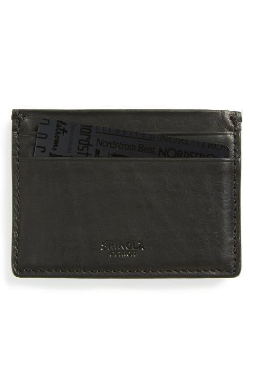 Shinola Slim Bifold Leather Wallet Product Image