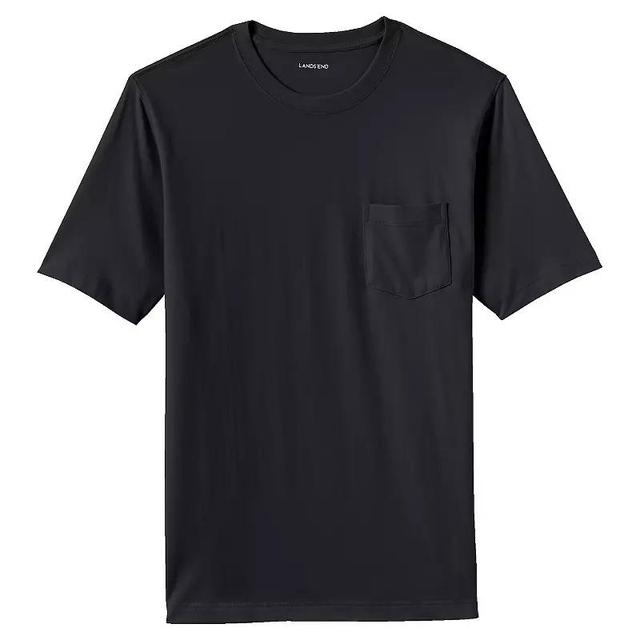 Big & Tall Lands End Super Pocket Tee, Mens Product Image