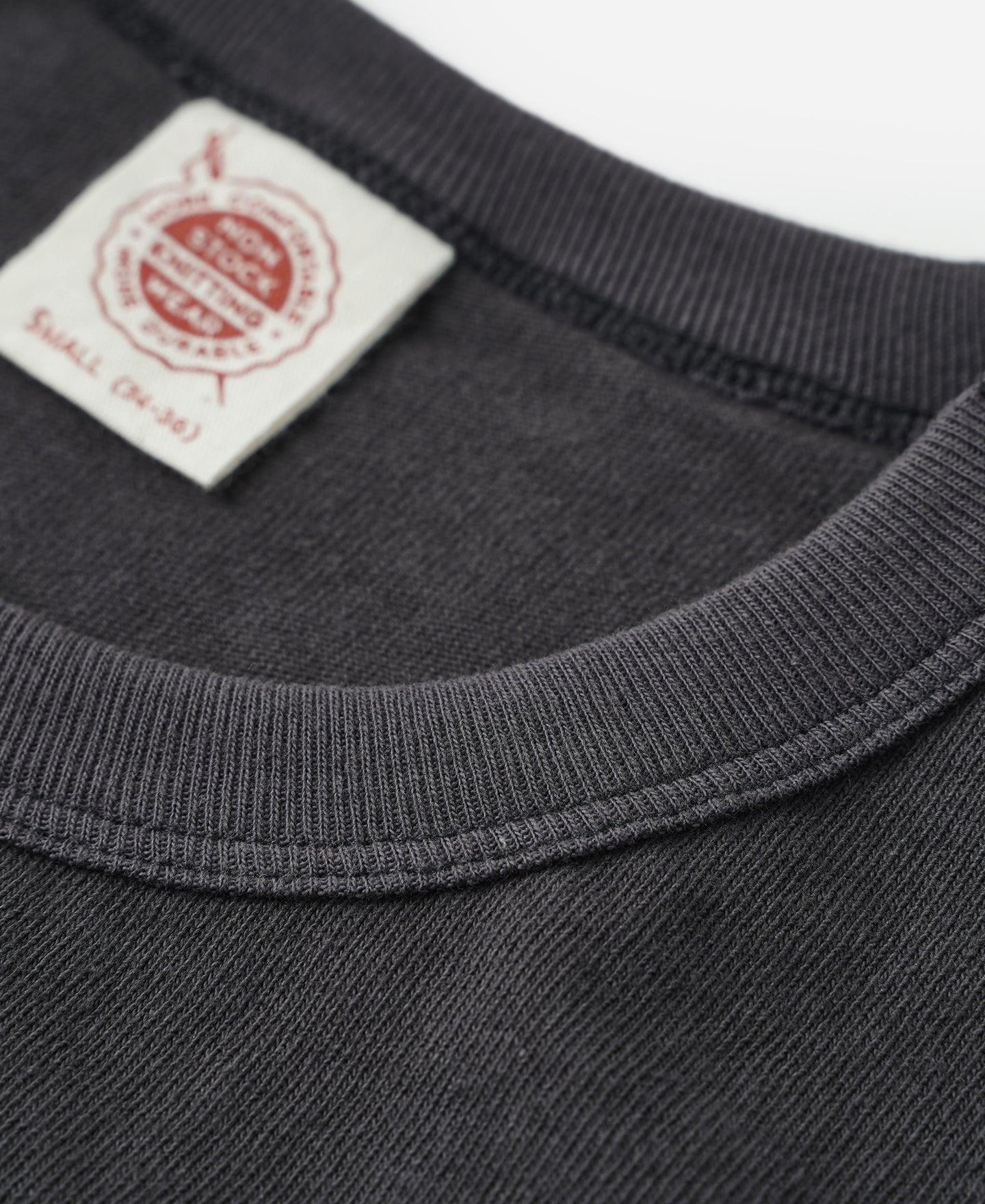 9.8 oz Cotton Classic Pocket T-Shirt - Dark Gray Product Image